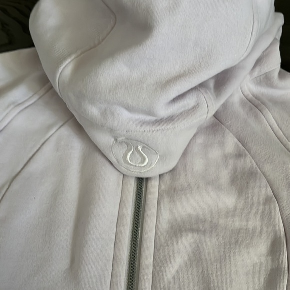 Pink Peony Lululemon Zip Up Hoodie - Picture 2 of 3
